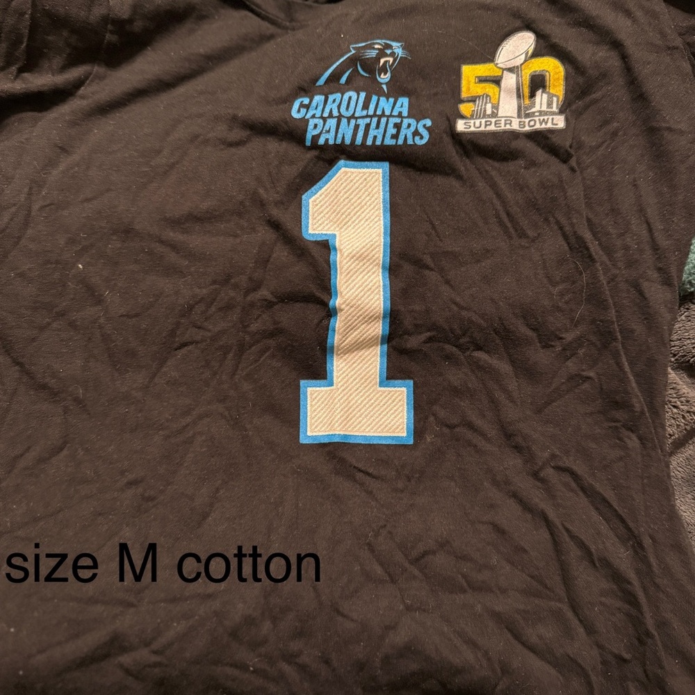 Lot of 5 Carolina Panthers Gear!